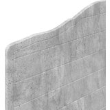  Uzglavlje s uzglavljem Betonski sivi 75 cm Konstruirano drvo | shoptok.hr
