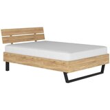 MID.YOU POSTELJA 180 cm x 200 cm , les barve hrasta | Shoptok.si