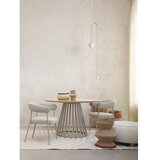 BIZZOTTO Kremno bel tabure iz tkanine bouclé Irisha – | Shoptok.si