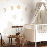  Foto tapeta - Phases of the Moon Among Stardust 250x175 Vodootporna | shoptok.hr