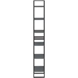 vidaXL Visoka omara siva 40x30x210 cm trdna borovina | Shoptok.si