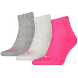 Čarape Unisex Quarter Plain 3P 271080001-656