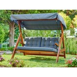 Hanah home Paris 2000 - Anthracite Anthracite Garden Triple Swing Chair | ePonuda.com