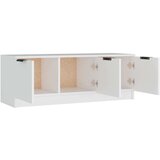 TV omarica bela 102x35x36,5 cm inženirski les, (20729954) | Shoptok.si