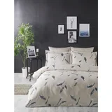 CreamGrey Ranforce Super King Quilt Cover Set (EU) (IT)