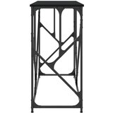  Konzolni stol crni 100 x 40 x 80 cm od konstruiranog drva | shoptok.hr
