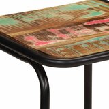  Barski stolci 4 kom 46x35,5x70 cm masivnog obnovljenog drva | shoptok.hr