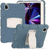 NIKCORP Ovitek za Samsung Galaxy Tab A7 10.4, oklepen ovitek s stojalom, trpežna zaščita proti udarcem, silikon in plastika, modra, (5000139296) | Shoptok.si