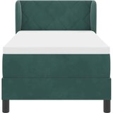  Krevet s opruga kutije Tamnozelena 80 x 200 cm Baršun | shoptok.hr