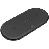 hoco. brezžični polnilec Dual-Power (CW23) - s kablom Type-C, 10 W - črn | Shoptok.si