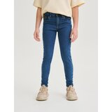 Reserved - Skinny traperice visokog struka - plavo | shoptok.hr