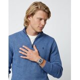 Polo Ralph Lauren Puloverji PULL DEMI ZIP EN COTON Modra | Shoptok.si