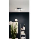 Eglo lasana 1 plafonjera/1, led, 36w, d500, alu/hrom bela | Eponuda.com