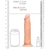 REALROCK Dong 8 - realistični dildo (20 cm) - naravni | Shoptok.si
