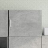 Maison Chic Stenska omarica - Zidna omarica betonsko siva 50x42,5x40 cm inženirski les iu228, (22062471) | Shoptok.si