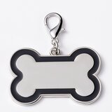 INF 2-pack kovinskih ID obesek z barvnim kostnim robom, graviran Black, (5000302053) | Shoptok.si