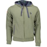U.S. Polo Assn. US POLO GREEN MAN SWEATSHIRT WITH ZIP | shoptok.hr