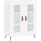  Komoda bijela 69,5x34x90 cm od konstruiranog drva | shoptok.hr