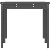  Vrtni stol sivi 159,5 x 82,5 x 76 cm od masivne borovine | shoptok.hr