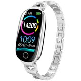 INF Smartwatch kompatibilen z Joeme Fit – ženska ura z SpO2 in 50+ športnimi načini Silver, (5000263679) | Shoptok.si