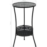 Bistro stol crni 40 x 70 cm metalni | Eponuda.ba