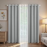 INF Komplet 3 zatemnitvenih zaves (132x160cm) - Moderne in elegantne draperije Grey, (5000235692) Cene