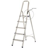 Madras doo Beograd Merdevine kućne UNA , aluminijumske, 3+1 gazište MAGNUM | ePonuda.com