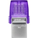 Kingston USB flash memorija 256GB DataTraveler MicroDuo 3C DTDUO3CG3/ ljubičasta | ePonuda.com