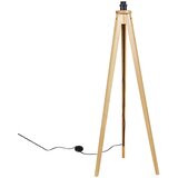 QAZQA Stojalo za talno svetilko naravna - Tripod Classic Cene