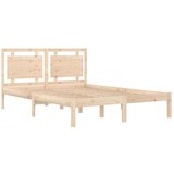  Posteljni okvir iz trdnega lesa 120x190 cm, (20644293) | Shoptok.si