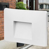 Braytron zidna rasvjeta led 3W 160lm 3000K IP65 vekta-b wls bijela četvrtasta | shoptok.hr