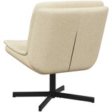  Stolica na kotačiće Krema 63 x 75 x 76 cm tkanina | shoptok.hr