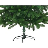  Umjetno osvijetljeno božićno drvce s kuglicama 180 cm zeleno | shoptok.hr