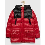 Geox Otroška jakna rdeča barva