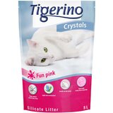 Tigerino Crystals Fun - obarvan pesek za mačke - roza 5 l (pribl.2,1 kg) Cene