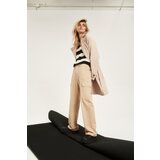 Marisse Women's Trousers L-Sp-4308 Beige Cene