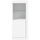  Komoda s LED svjetlima bijela 41x37x100 cm | shoptok.hr