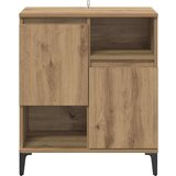 vidaXL Strani šal artisan hrast 60 x 35 x 70 cm Konstruiran les | Shoptok.si