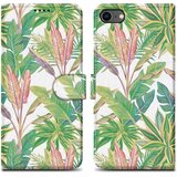 Cadorabo Ohišje, združljiv z Apple - Design Green Rainforest št. 8 - Zaščitni pokrov z magnetnim zapiranjem, funkcijo stojala in režo za kartico, (20599170) | Shoptok.si