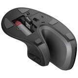 Trust Verro ergonomska brezžična miška, črna | Shoptok.si