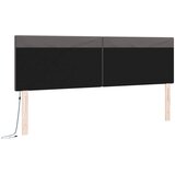  LED glava kreveta Siva 180 cm Lažna koža | shoptok.hr