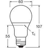 Osram set od 3 led sijalice A60 E27/8W/230V 3000K | Eponuda.com