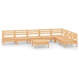  Vrtna sedežna garnitura 8-delna trdna borovina, (20675908) | Shoptok.si