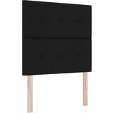  vzglavje z gumbi, črno, 80 cm, iz blaga, (22051609) | Shoptok.si