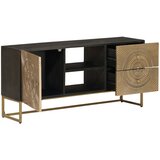 TV ormar s ladicama s policom s pohranom Mjed 105 x 30 x 50 cm | shoptok.hr