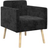  Ukrasna fotelja Crna Tkanina od šenila | shoptok.hr