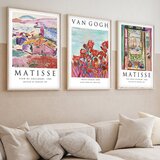 WALLXPERT huhu268 - 50 x 35 Multicolor Decorative Framed MDF Painting (3 Pieces) Cene