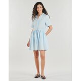 Tommy Hilfiger ESS LINEN SHORT SS DRESS Plava | shoptok.hr