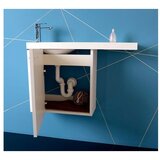 Sapho Bijeli zidni ormarić bez umivaonika 50x50 cm Latus Vi – | shoptok.hr