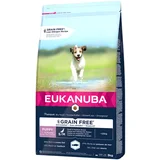 Grain Free Puppy Small / Medium Breed losos - Varčno pakiranje: 2 x 3 kg